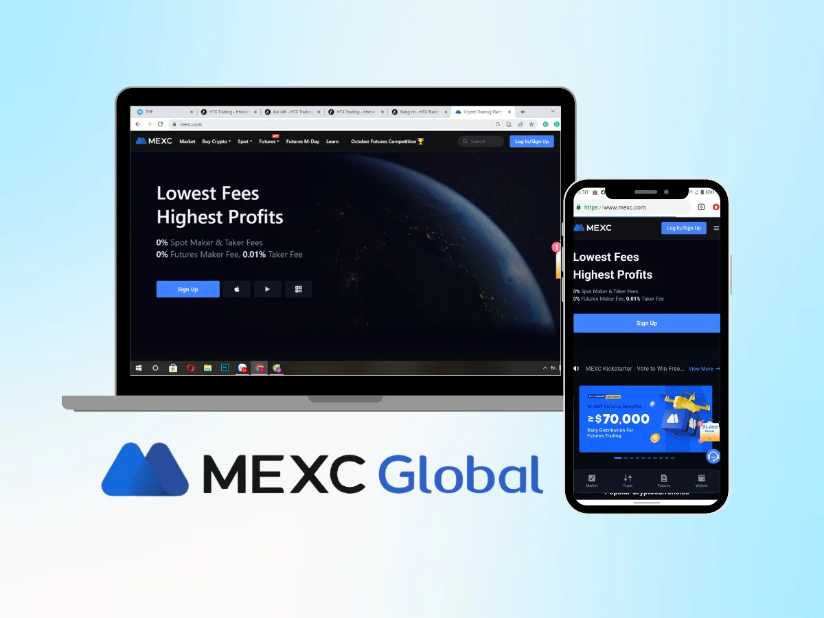 MEXC Global Exchange – How to download the application